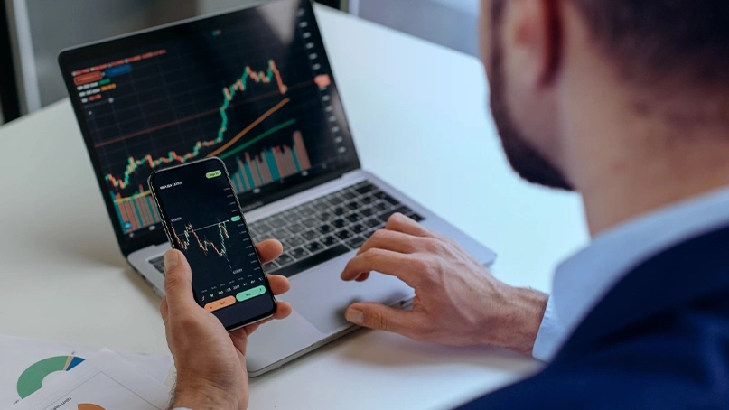 Dashboard di trading IA di Trenovalexis